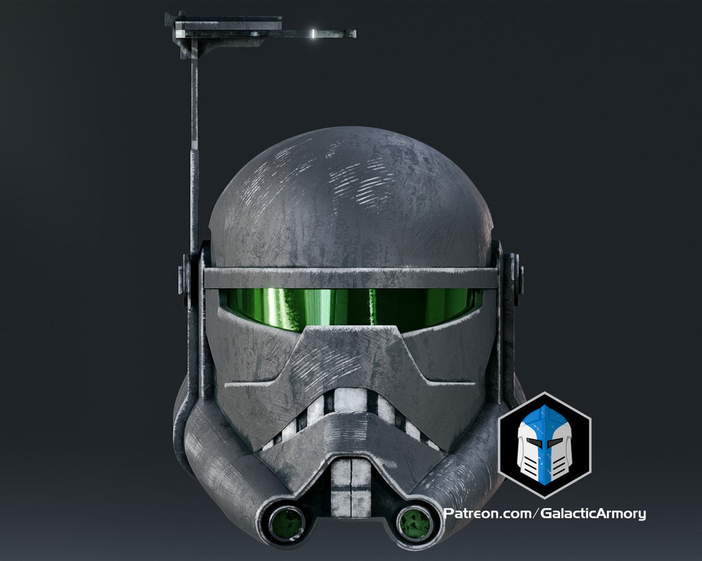 Bad Batch Imperial Crosshair Helmet lifesize Wearable Cosplay by dask3d
