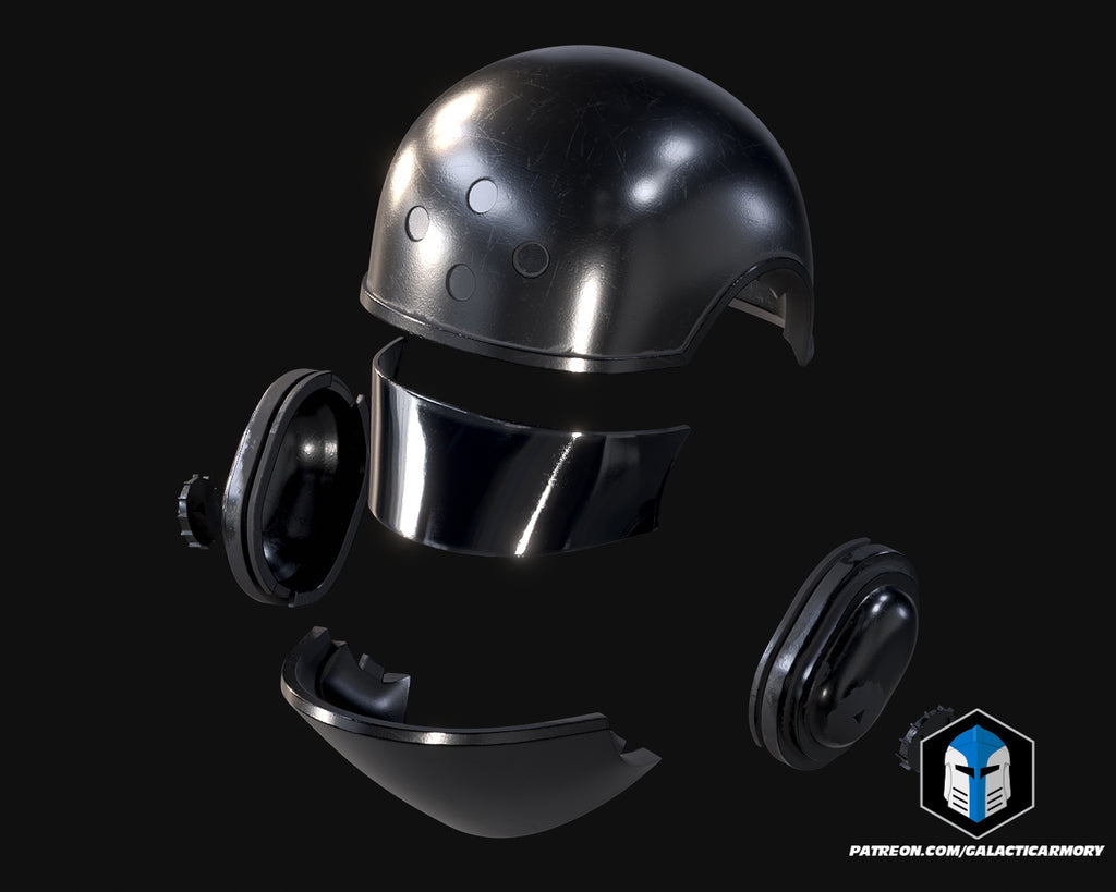 Imperial Ground Crew Helmet lifesize Wearable Cosplay by dask3d