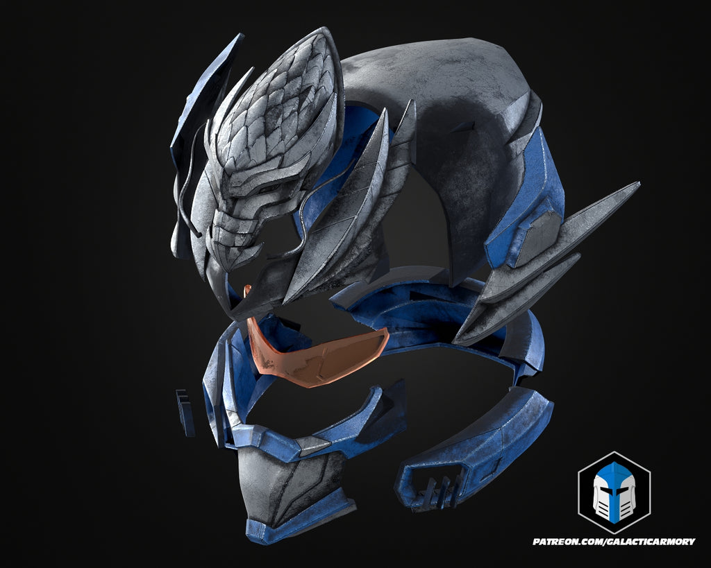 Halo Infinite Hayabusa Helmet lifesize Wearable Cosplay - Kit or Painted