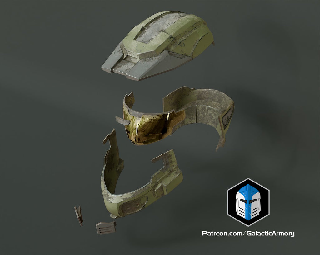 Mark 5 Helmet lifesize Wearable Cosplay by dask3d