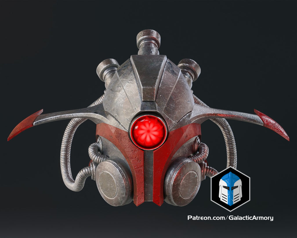 Marchion Ro Helmet lifesize Wearable Cosplay by dask3d
