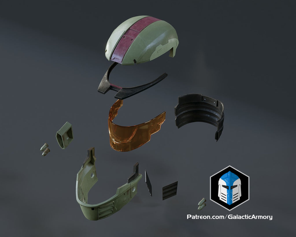 Halo Mark 4 Spartan Helmet lifesize Wearable Cosplay - Kit or Painted
