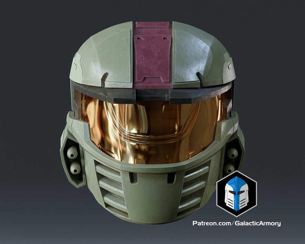 Halo Mark 4 Spartan Helmet lifesize Wearable Cosplay - Kit or Painted