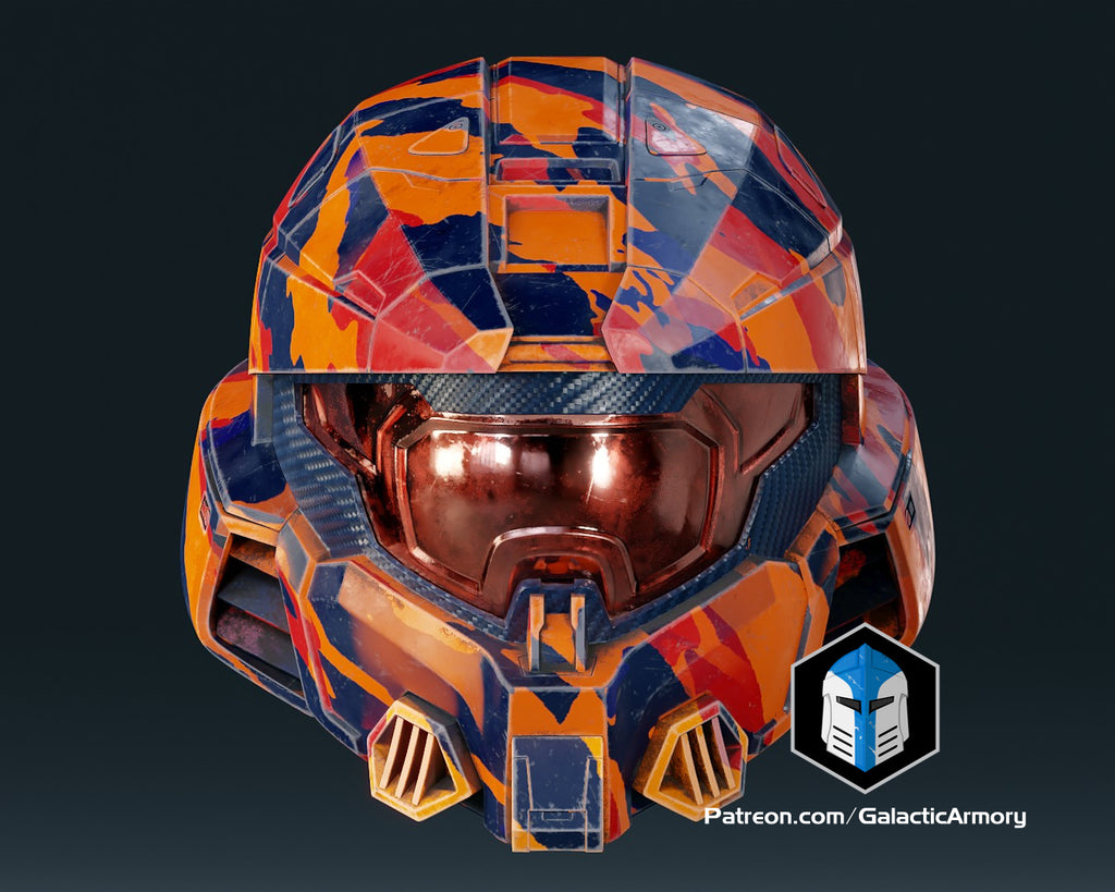 Halo Infinite Mark 7 Helmet lifesize Wearable Cosplay - Kit or Painted