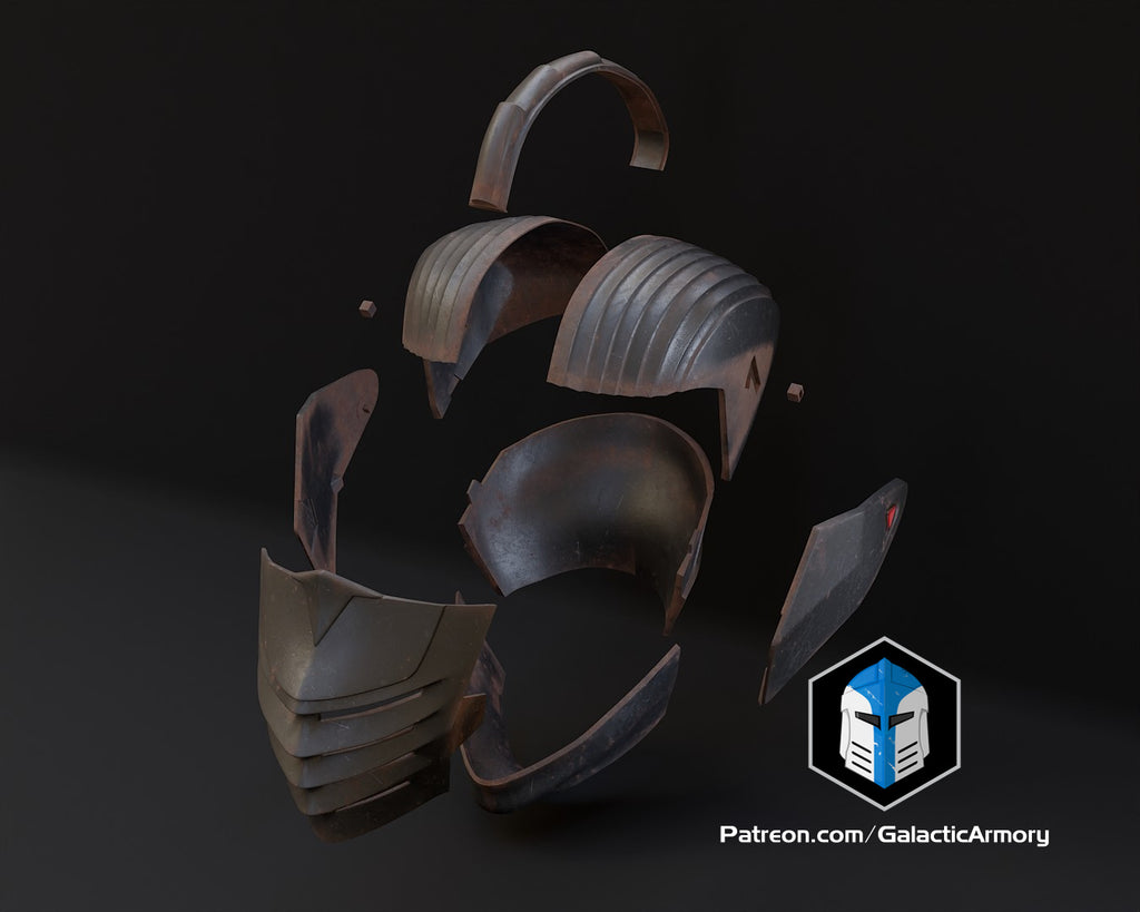 Marrok Helmet lifesize Wearable Cosplay by dask3d