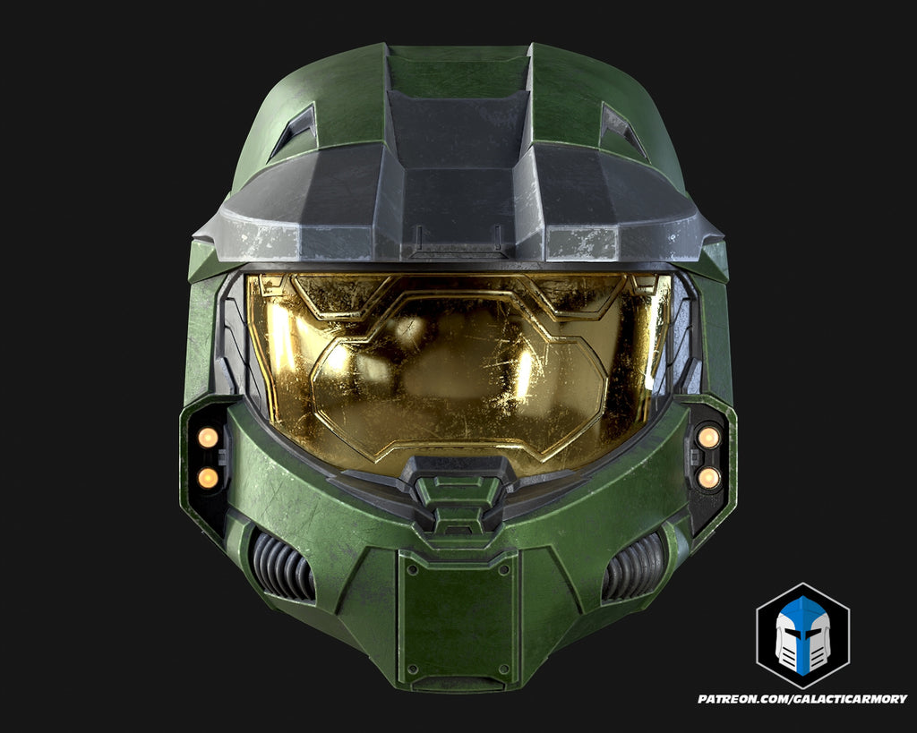 Master Chief Mark 6 Helmet lifesize Wearable Cosplay by dask3d