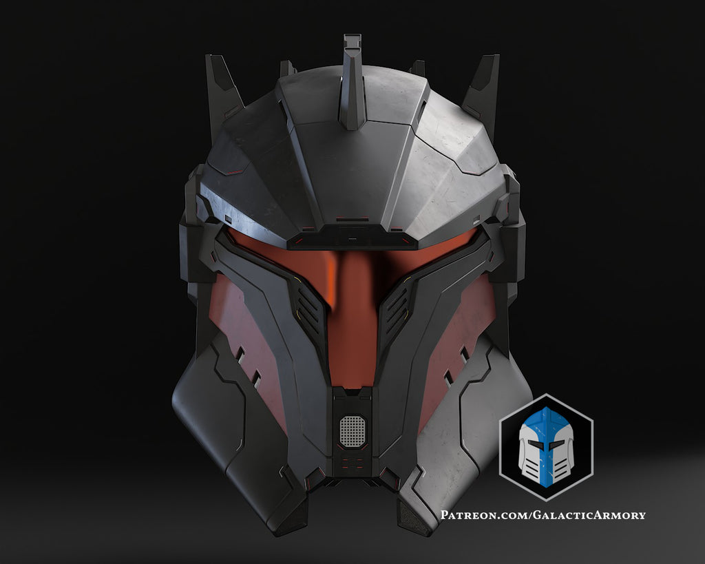 Moff Gideon Spartan Helmet lifesize Wearable Cosplay by dask3d