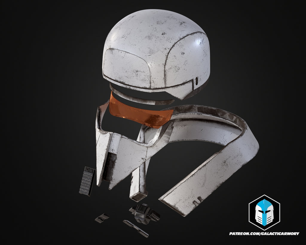 Range Trooper Helmet lifesize Wearable Cosplay by dask3d