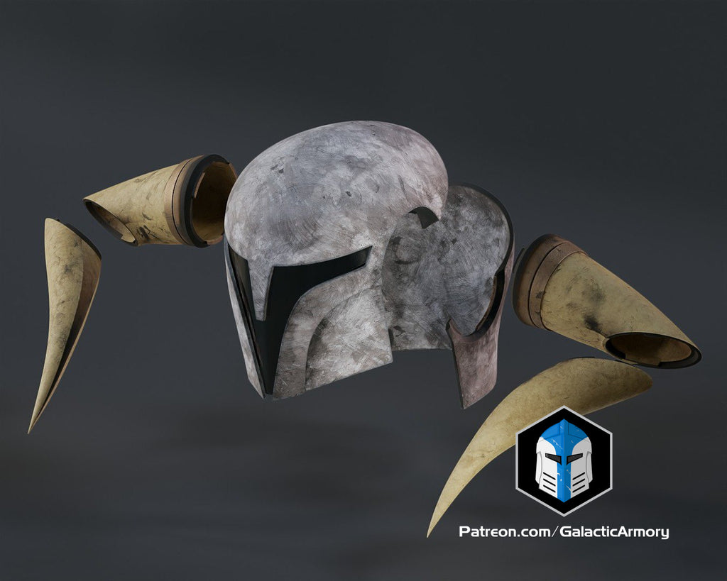 Clone Wars Saesee Tiin Helmet lifesize Wearable Cosplay by dask3d