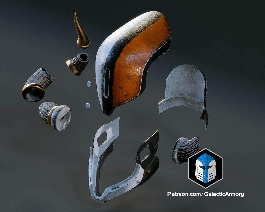 Destiny Shaxx Helmet lifesize Wearable Cosplay by dask3d