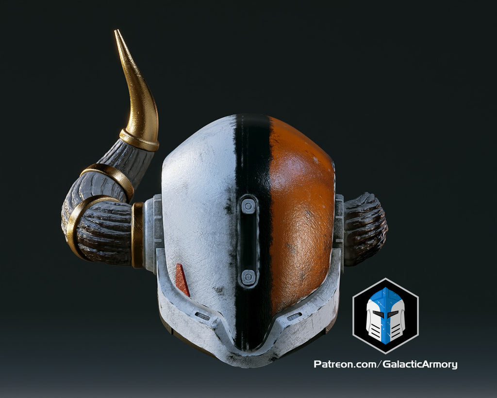 Destiny Shaxx Helmet lifesize Wearable Cosplay by dask3d