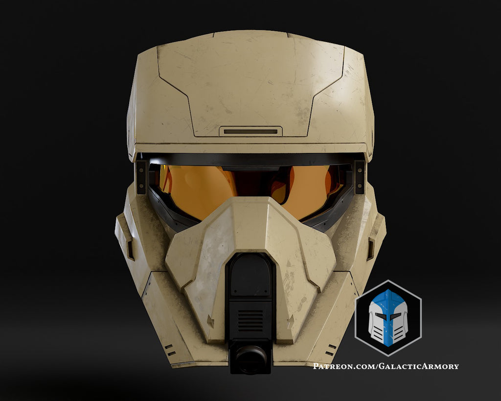 Shoretrooper Spartan Helmet lifesize Wearable Cosplay by dask3d