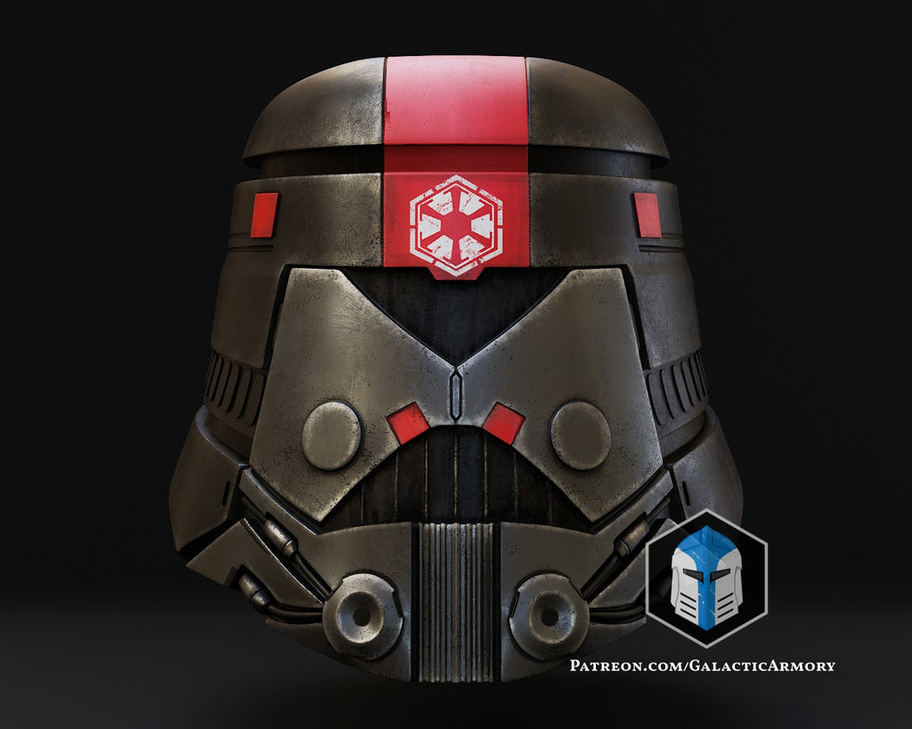 Sith Empire Trooper Helmet lifesize Wearable Cosplay by dask3d