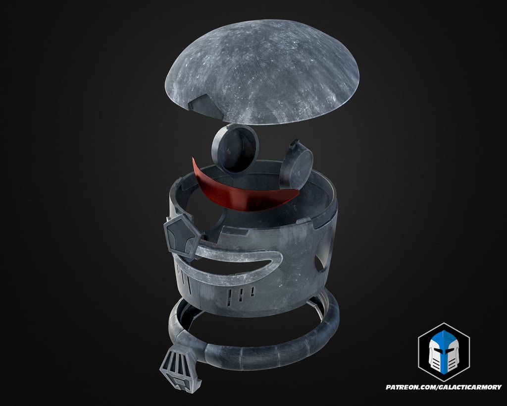 Taborr Val-Dorn Helmet lifesize Wearable Cosplay by dask3d