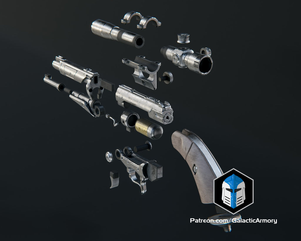 Westar 88 Blaster lifesize Prop Replica by dask3d