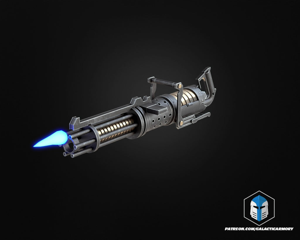 Z-6 Rotary Cannon lifesize Prop Replica by dask3d