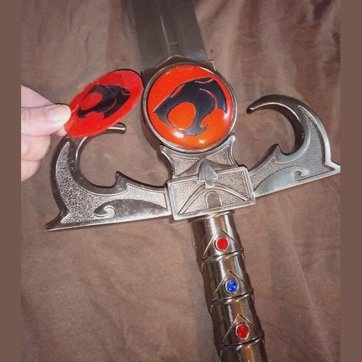 Thundercats Metallic Sword Of Omens Emblems Crossguard Upgrade Set