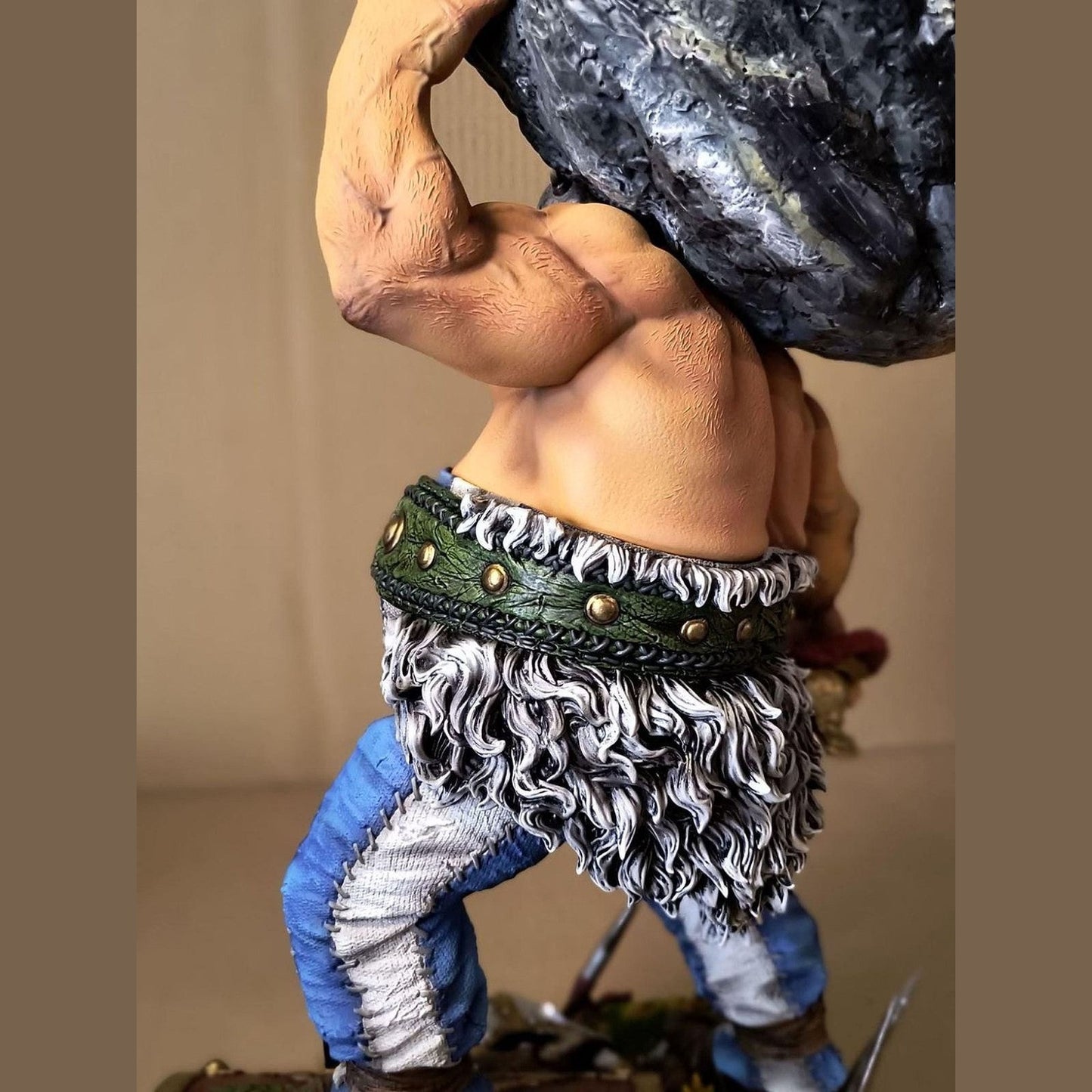 Obelix Resin Statue 1/6 Scale Hand Painted Collectible Comic Figure Display