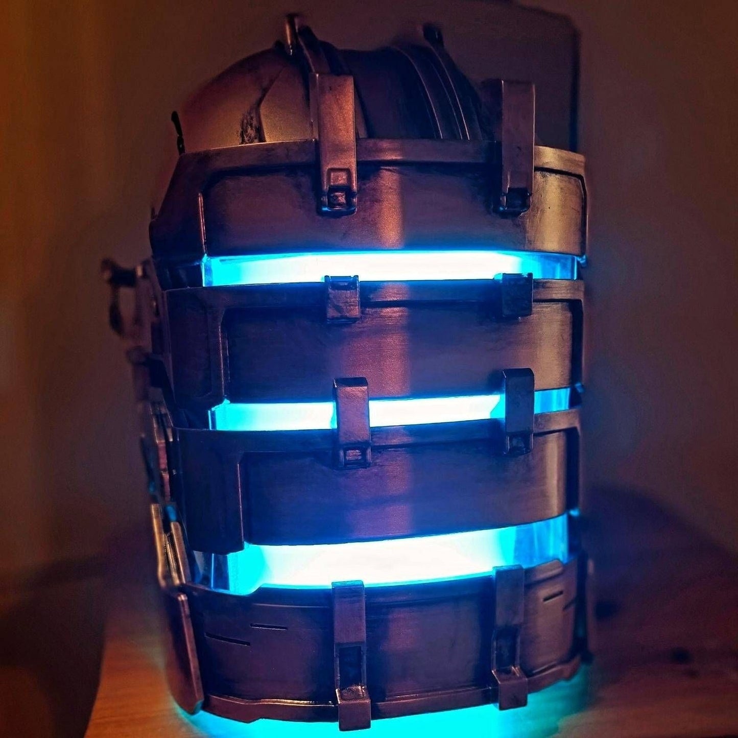 Dead Space Remake Helmet LED Light-Up 1:1 Wearable Cosplay