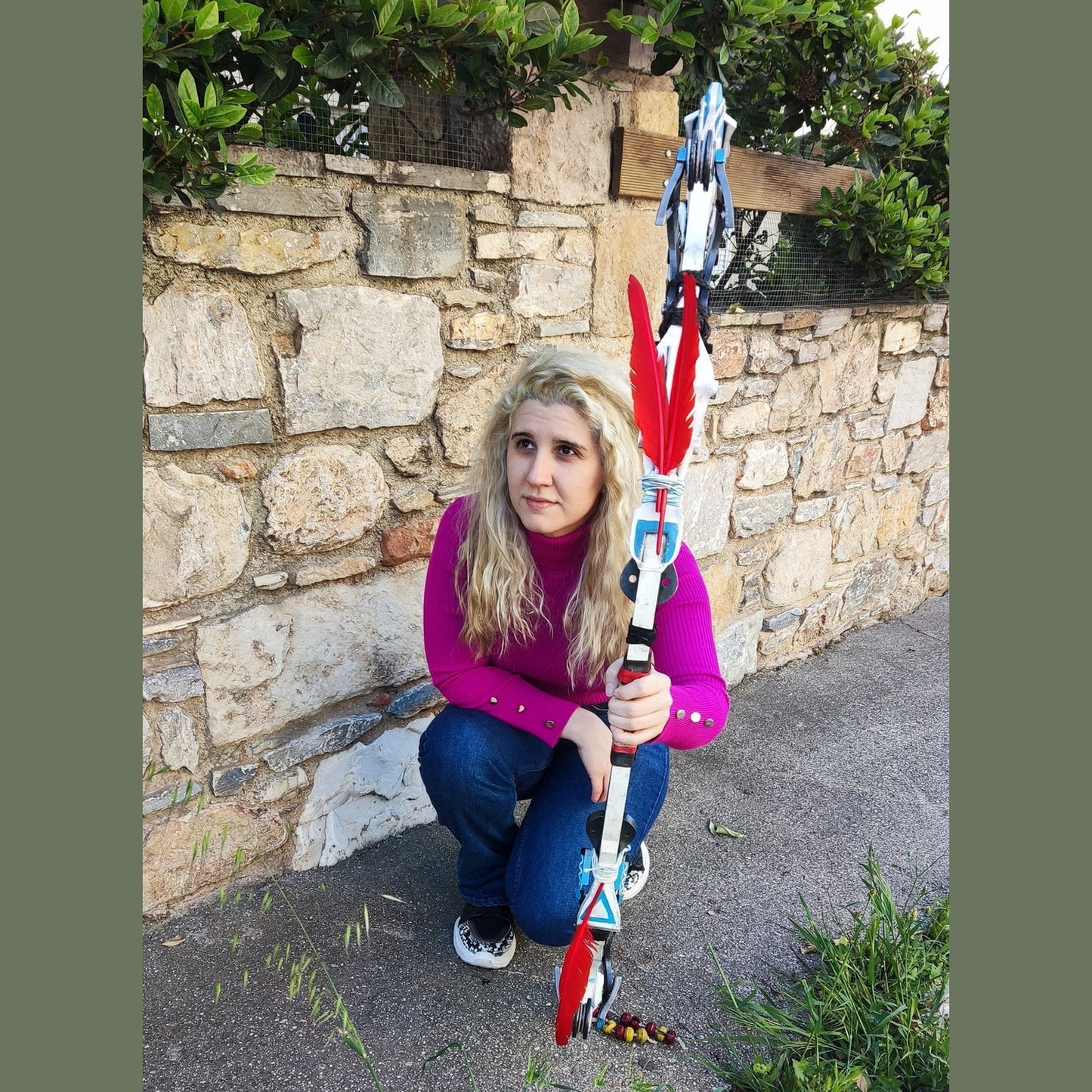 Horizon Aloy Death-Seeker Shadow Bow 1:1 130cm Prop