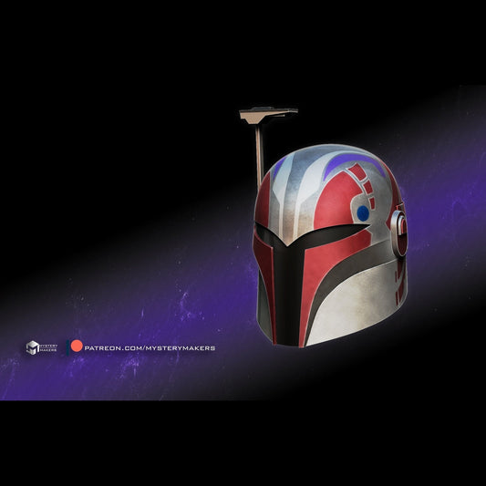 Sabine Wren helmet from Ahsoka diy kit 3d print or fully painted 1:1 wearable