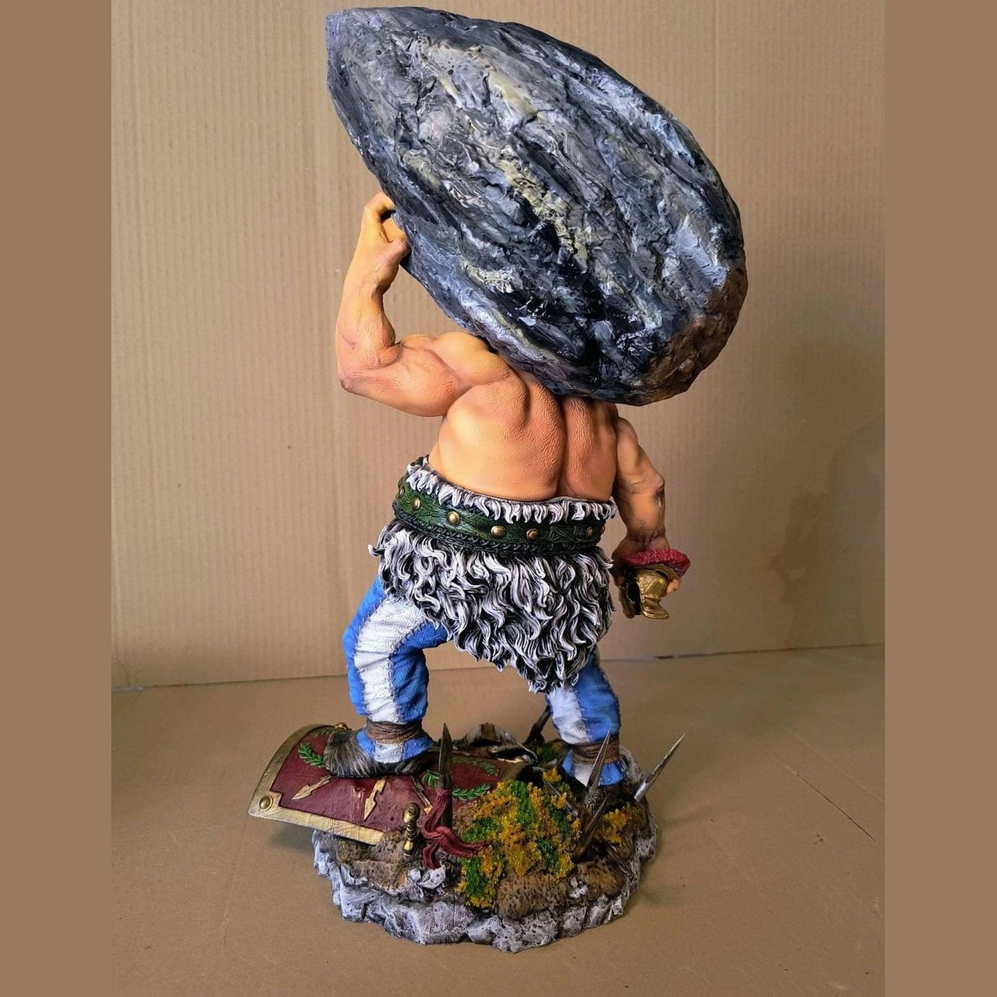 Obelix Resin Statue 1/6 Scale Hand Painted Collectible Comic Figure Display