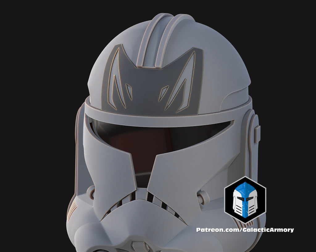 Animated Captain Rex Helmet lifesize Wearable Cosplay by dask3d