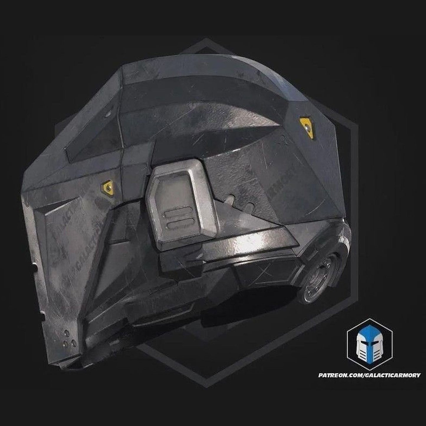 Helldivers 2 Null Cipher Helmet 1:1 Wearable Cosplay 3D Print Kit or Painted