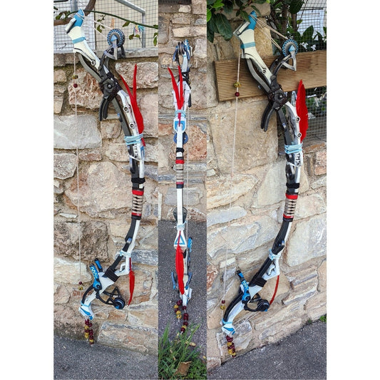 Horizon Forbidden West, Aloy's Death-Seeker's Shadow Bow, 1:1, 130cm long