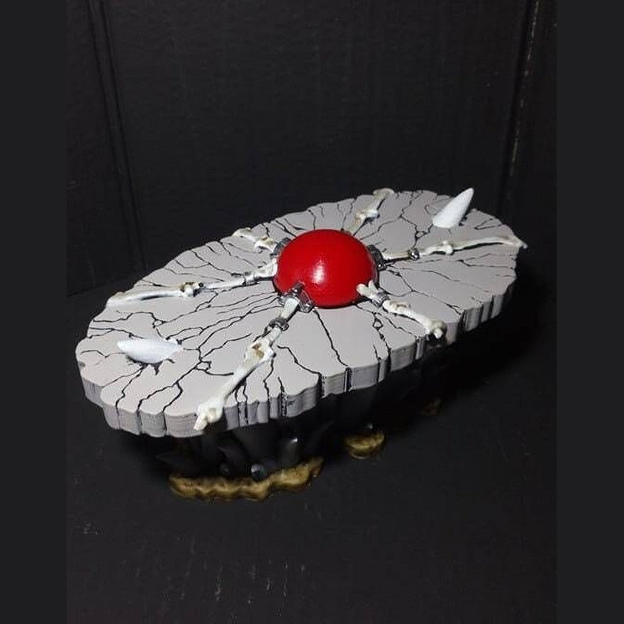MOTU Skeletor Table LED Orb - Snake Mountain Diorama