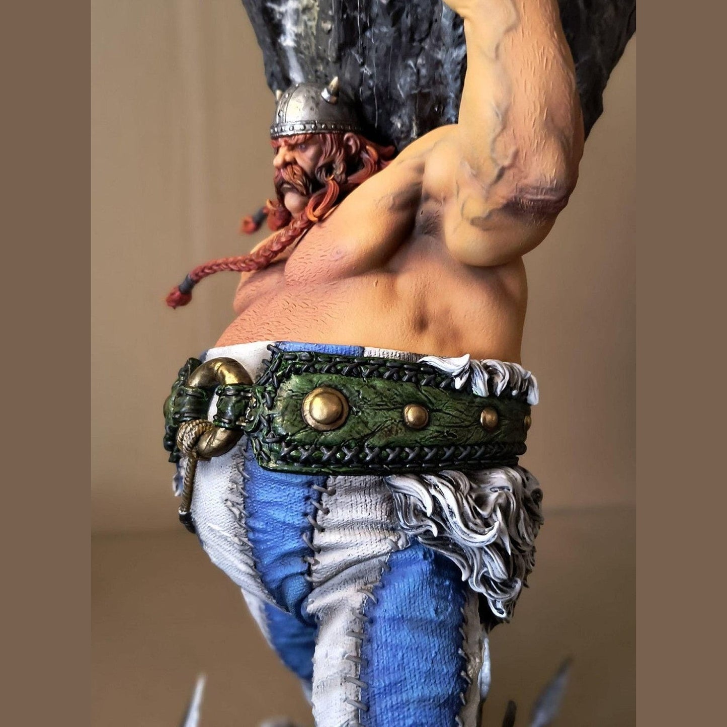 Obelix Resin Statue 1/6 Scale Hand Painted Collectible Comic Figure Display