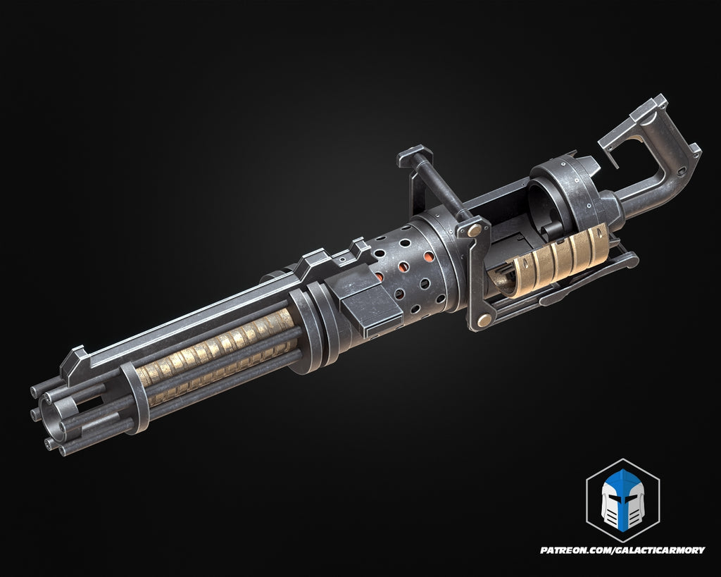 Z-6 Rotary Cannon lifesize Prop Replica by dask3d