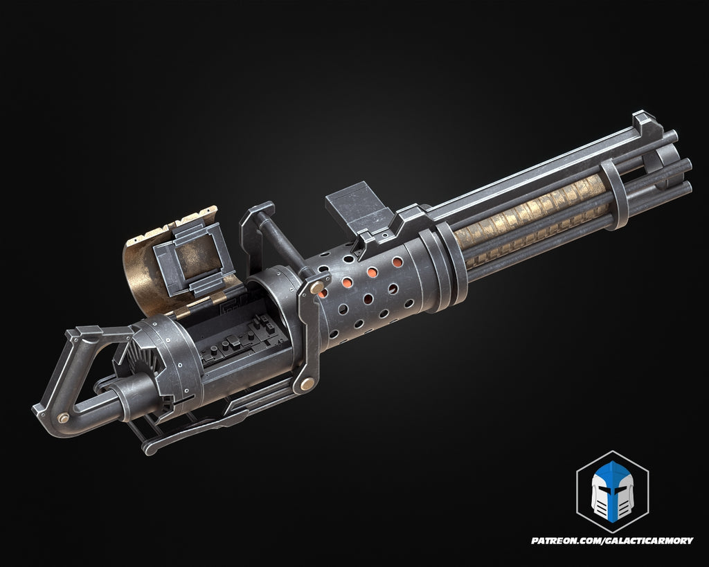 Z-6 Rotary Cannon lifesize Prop Replica by dask3d