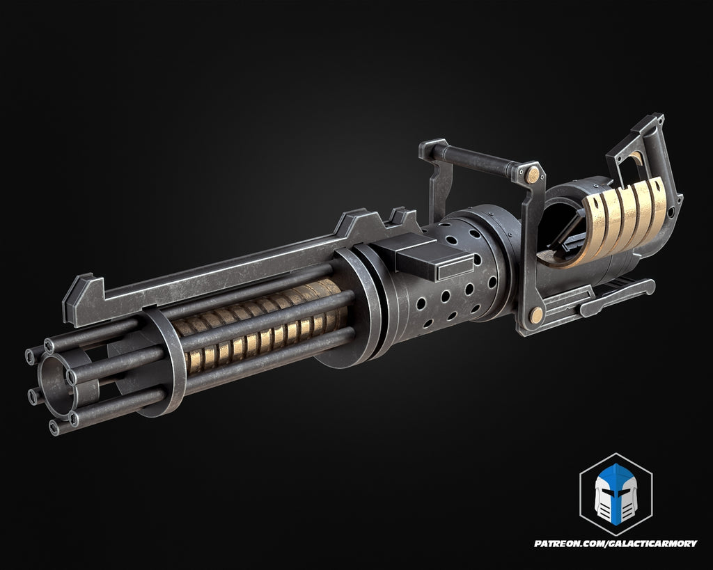 Z-6 Rotary Cannon lifesize Prop Replica by dask3d