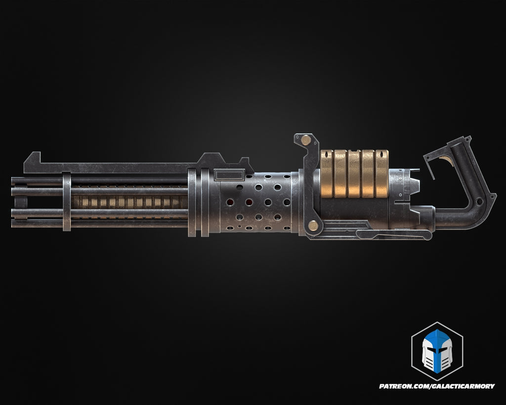 Z-6 Rotary Cannon lifesize Prop Replica by dask3d