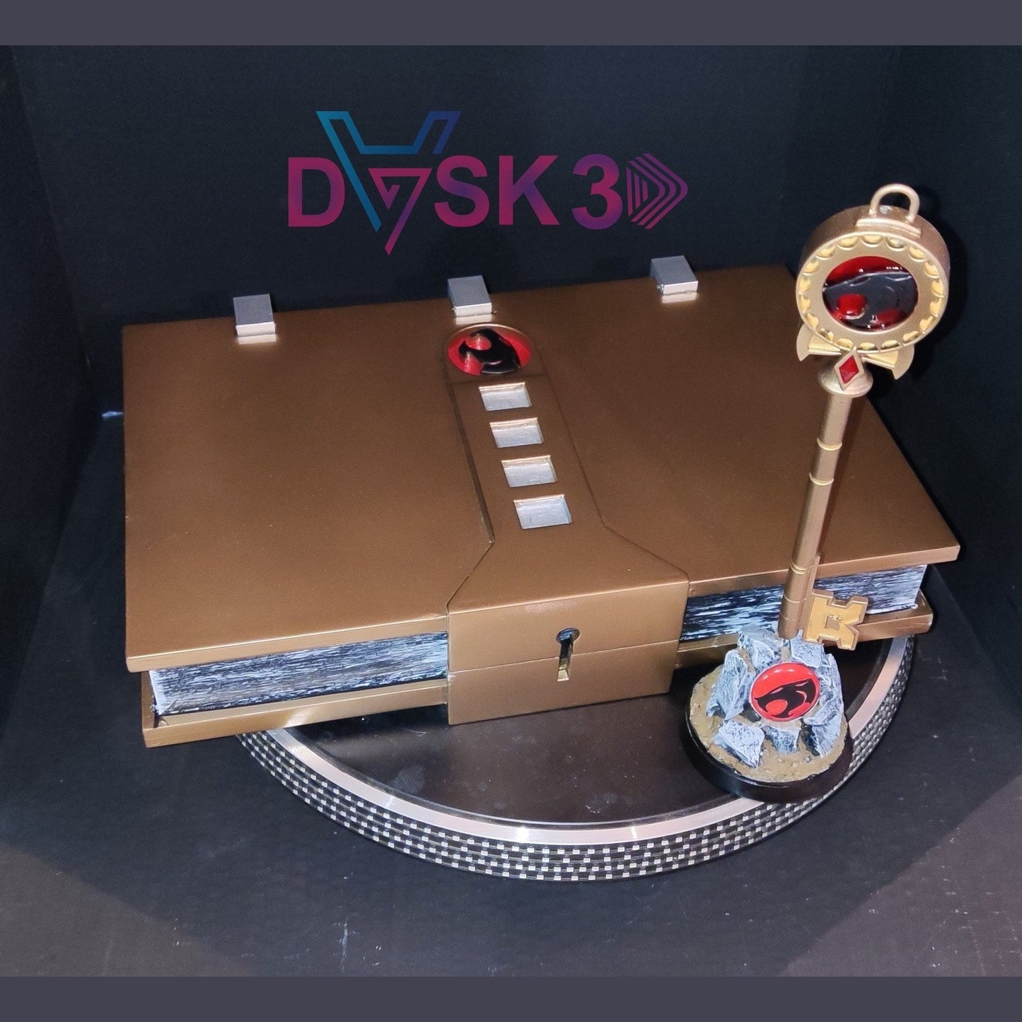 Thundercats Book of Omens and Key custom made 1:1 replica prop or display