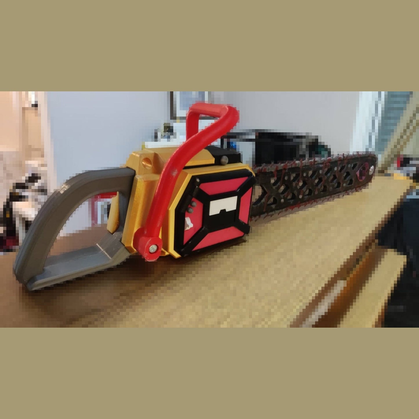 Lollipop Chainsaw Juliet Chainsaw Prop 1:1 Replica