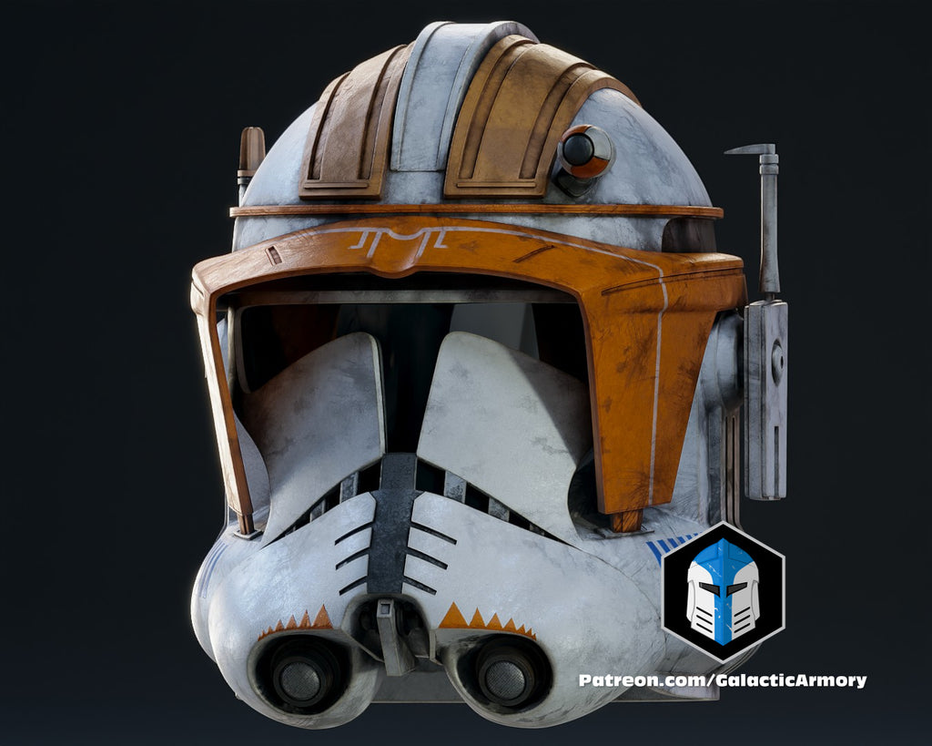 Phase 2 Commander Cody Helmet lifesize Wearable Cosplay by dask3d