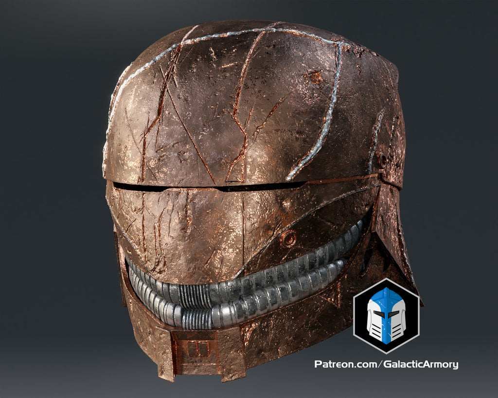 The Acolyte Stranger Helmet lifesize Wearable Cosplay by dask3d