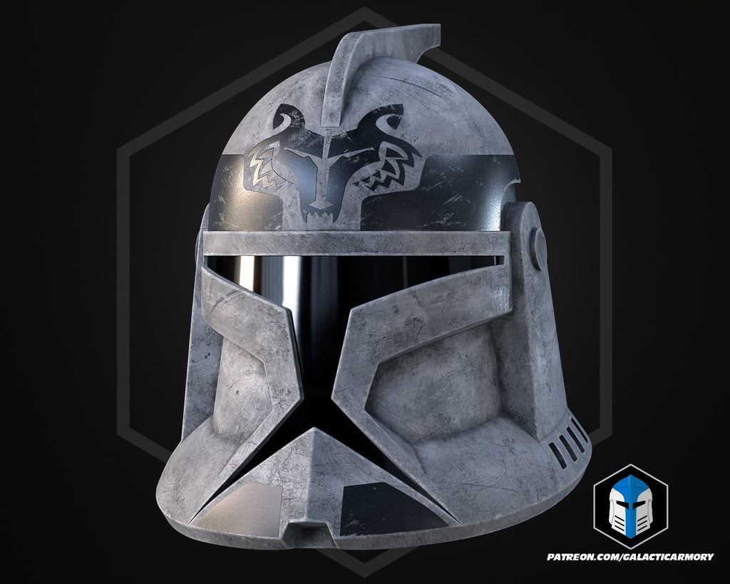 Phase 1 Animated Clone Trooper Helmet lifesize Wearable Cosplay by dask3d