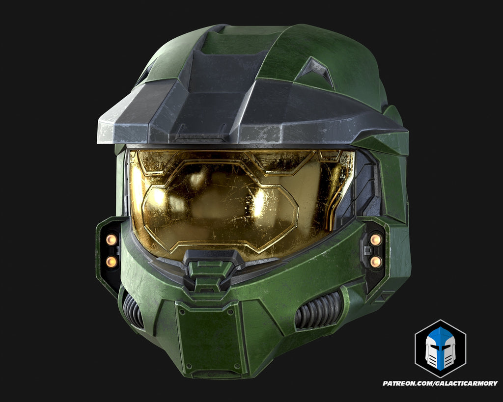 Master Chief Mark 6 Helmet lifesize Wearable Cosplay by dask3d