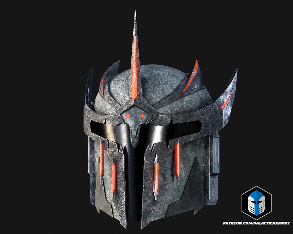 Demonic Mando Helmet lifesize Wearable Cosplay by dask3d