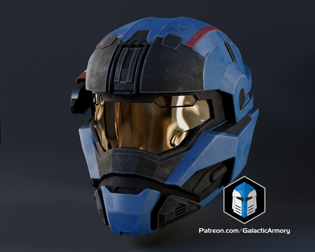 Halo Reach Carter Helmet lifesize Wearable Cosplay - Kit or Painted