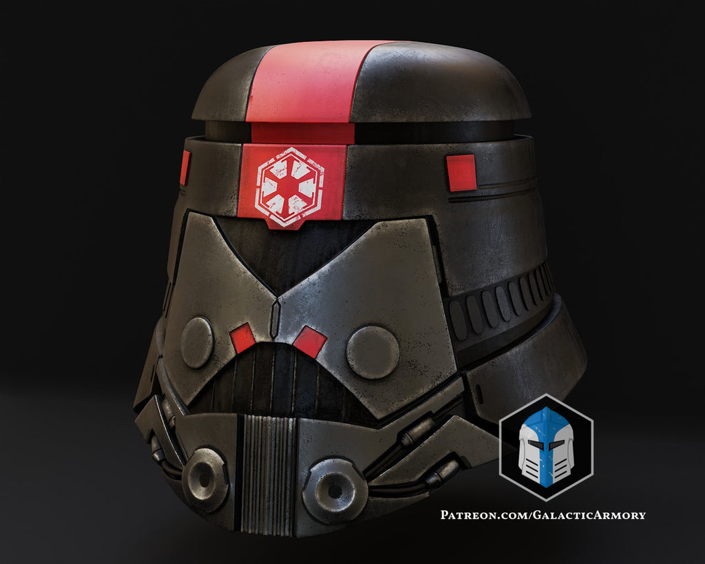 Sith Empire Trooper Helmet lifesize Wearable Cosplay by dask3d