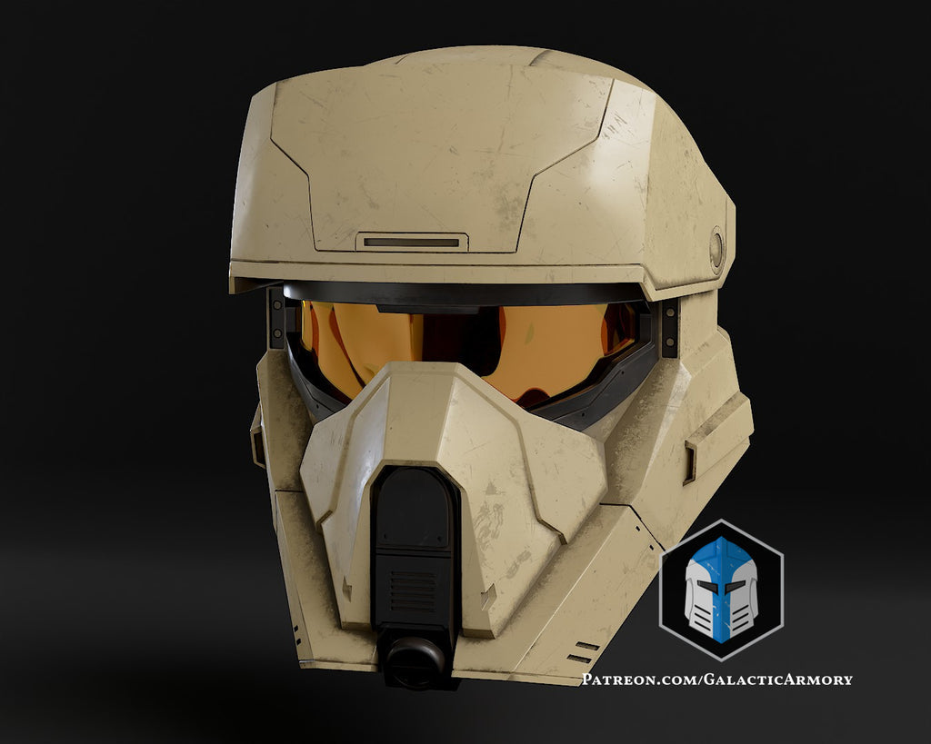 Shoretrooper Spartan Helmet lifesize Wearable Cosplay by dask3d