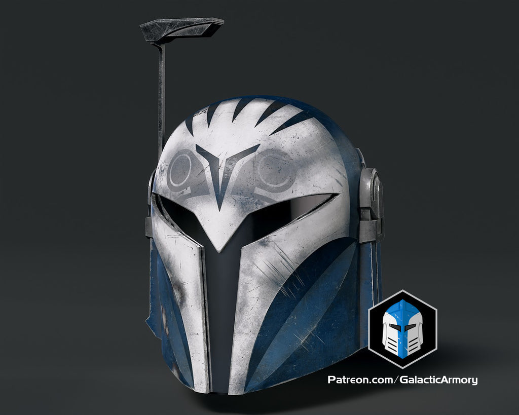 Bo Katan Helmet lifesize Wearable Cosplay by dask3d
