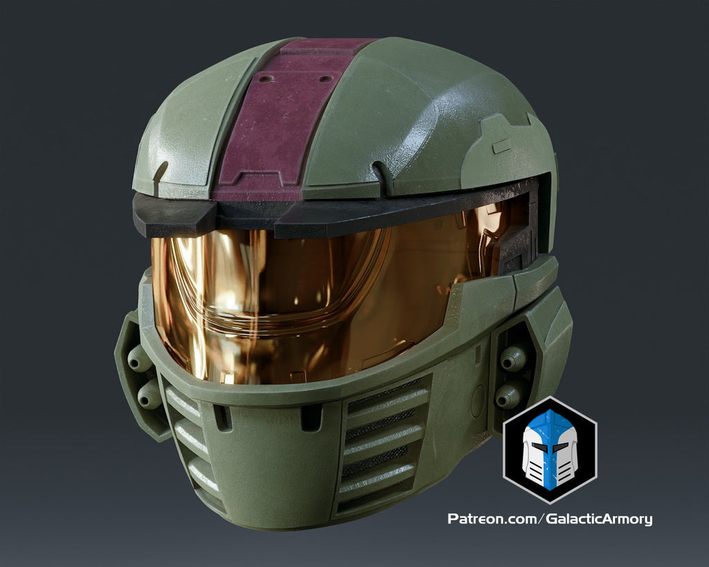 Halo Mark 4 Spartan Helmet lifesize Wearable Cosplay - Kit or Painted
