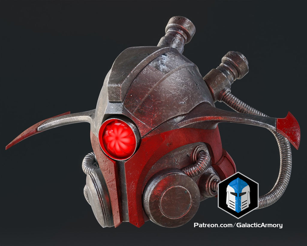 Marchion Ro Helmet lifesize Wearable Cosplay by dask3d