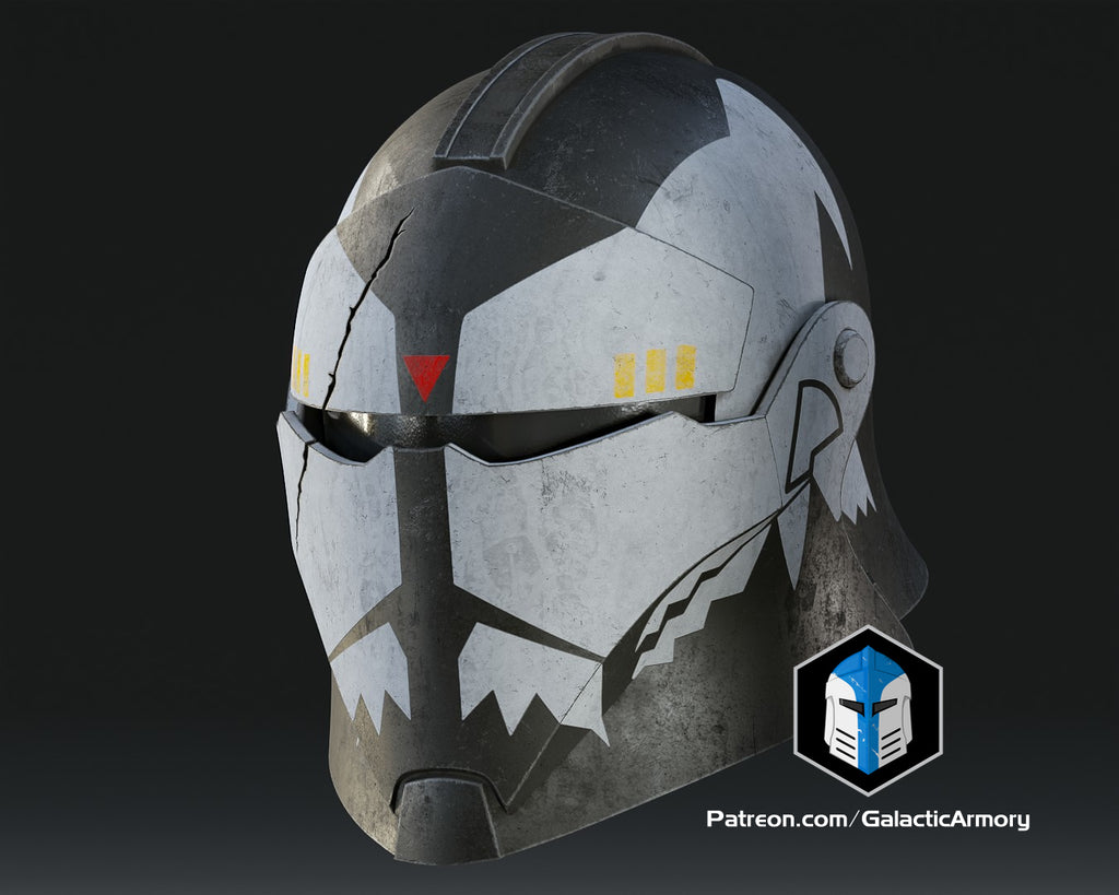 Bartok Medieval Commander Wolffe Helmet lifesize Wearable Cosplay by dask3d