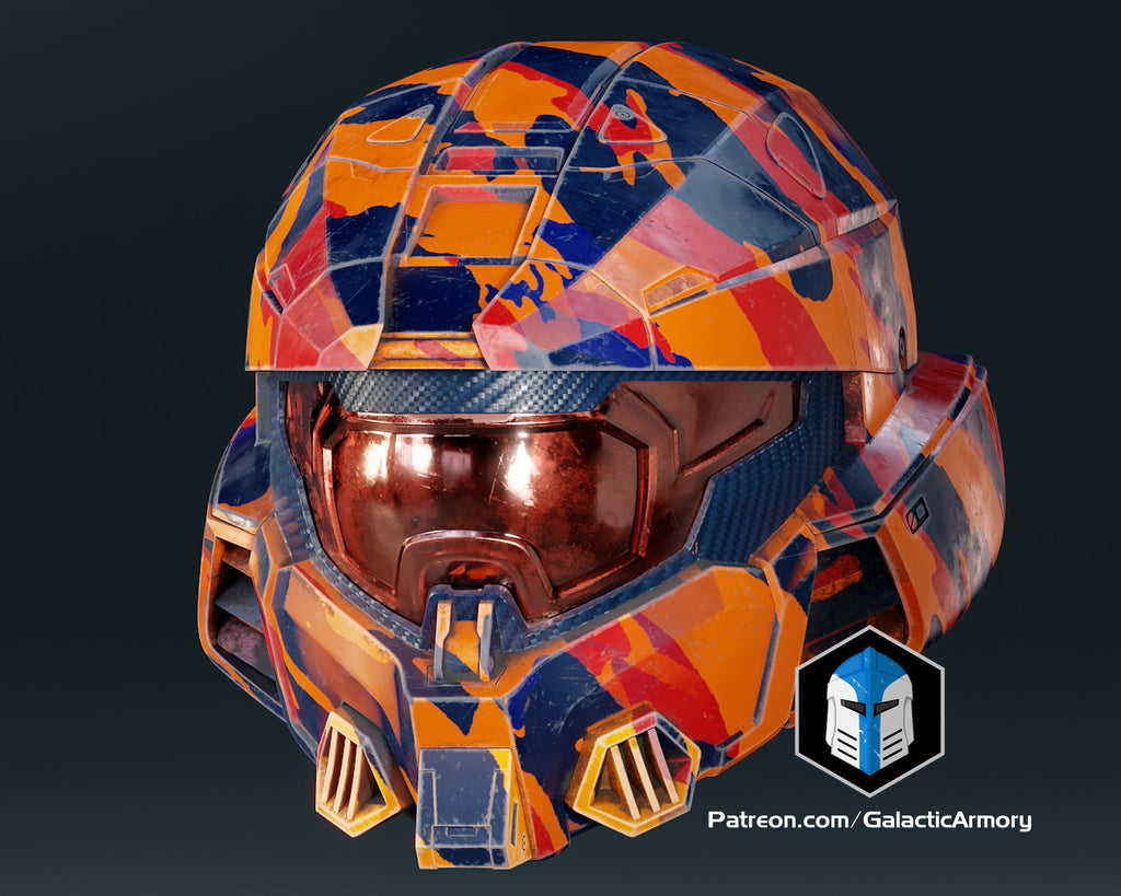 Halo Infinite Mark 7 Helmet lifesize Wearable Cosplay - Kit or Painted